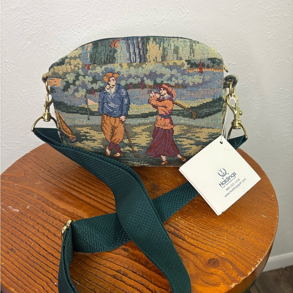 Artistic Tapestry Crossbody Golf Bag by Holdings